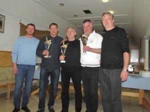 VLK Kapetani prvih treh ekip s pokroviteljem in predsednikom zveze